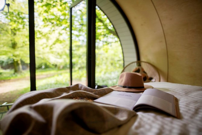 Staycation in Further Space Glamping pods